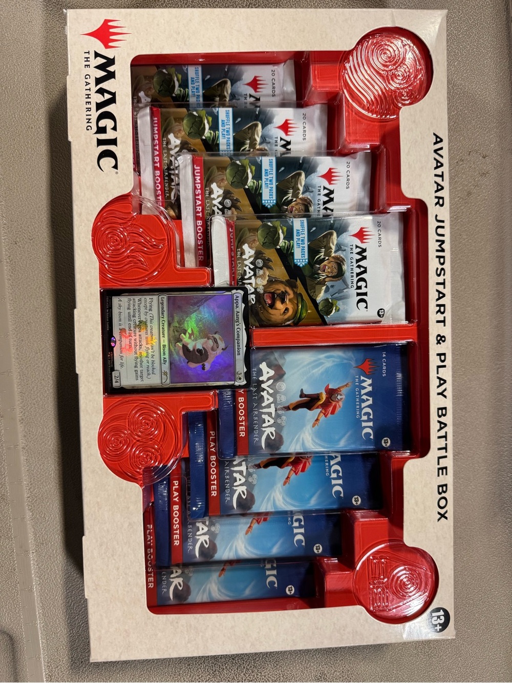 NWT! Magic Avatar Jumpstart & Play Battle Box - White, Red, Blue